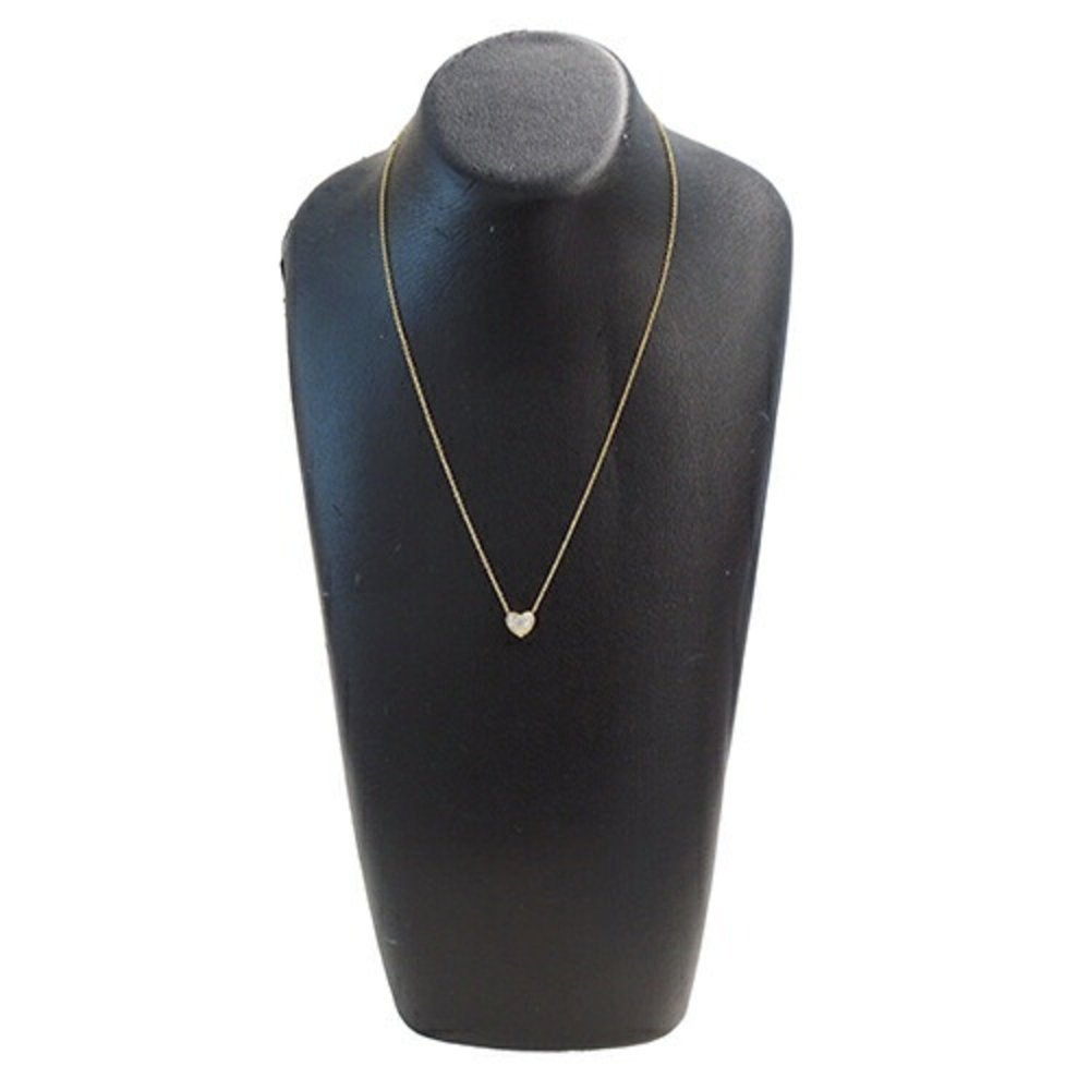 TIFFANY & CO. Pendant Necklace 750YG Diamond Heart Pavé Yellow Gold - Picture 11 of 11